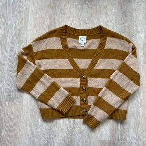 Autumn cropped cardigan 🍂